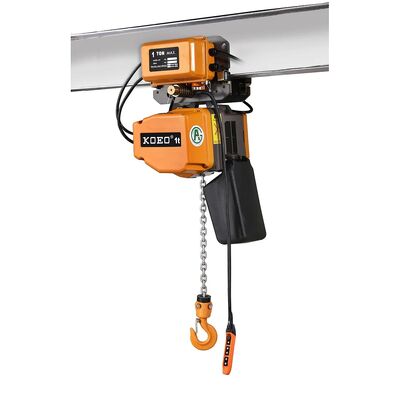 Buy 1.1KW 1 Ton Electric Hoist Traveling Type Industrial Electric Hoist IP55 For Precise Lifting online manufacture