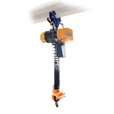 Buy 500KG Electric Portable Hoist Mini Wire Rope Crane Hoist Handheld With Remote Control online manufacture