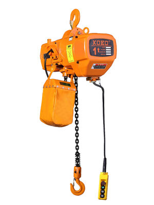 comprare 0.5T - 30T Cadenza a gancio sollevante a velocità singola di tipo elettrico fabbricazione online