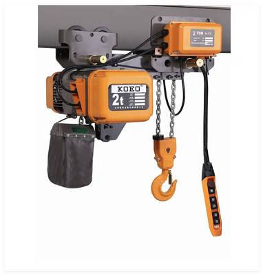 Buy 2T IP55 Electrical Chain Hoists Heavy Duty Industrial Lifting Chain Hoist online manufacture