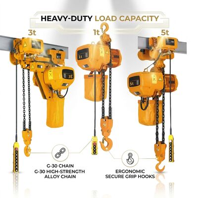 comprar Elevador de cadeia elétrico de três fases G80 Elevador de cadeia industrial de liga de liga de alta velocidade Fabricação em linha