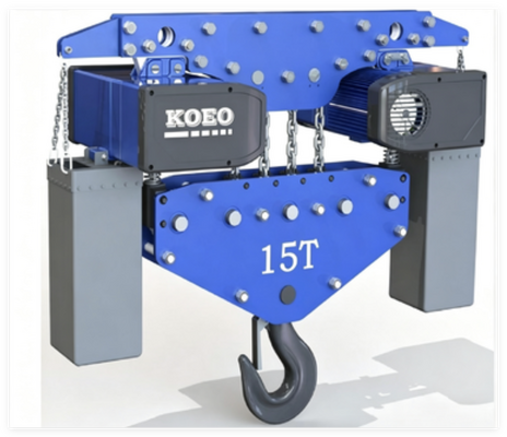 Beli 15T Hoist Listrik Industri Hemat Ruang Kepala Rendah Hemat Bobot pembuatan online