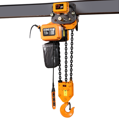 Beli Triple Chain Electric Heavy Duty Hoist Kapasitas Tinggi Angkat Crane pembuatan online