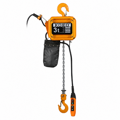 kopen Zware Enkele Fase Elektrische Takel 3 Ton Industriële Hef Takel IP55 Dubbele Motor 220V online vervaardiging