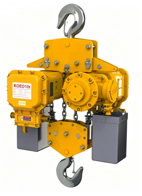 comprare 12m Lift Explosion Proof Electric Chain Lift IP55 10 Tonnes Chain Lift Exd II CT4 8 Catena di caduta fabbricazione online