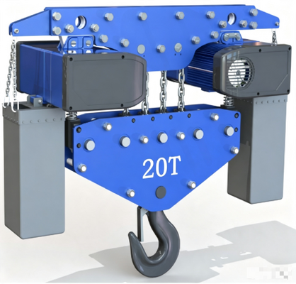 acheter 20T - 50T Pilettes électriques à trois phases 380V 50Hz Pilettes électriques de levage fabrication en ligne